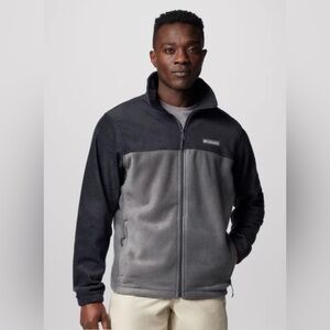 Columbia Men’s Grey Steens Mountain 2.0 Full Zip Fleece Jacket Size XXL